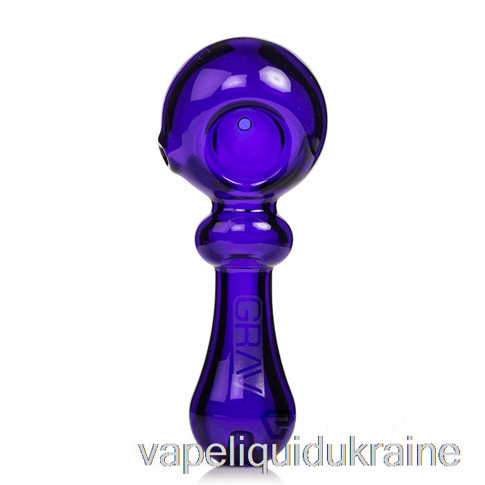 Vape Ukraine GRAV Bauble Spoon Cobalt Blue